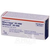 Мікстард 30 НМ суспензія для ін'єкцій 100 МО/мл флакон 10 мл №1