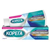 Крем для фіксації зубних протезів Корега Екстра сильний нейтральний 40 мл