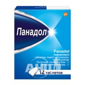 Панадол таблетки вкриті оболонкою 500 мг №12