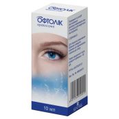 Офтолик капли глазные флакон-капельница 10 мл