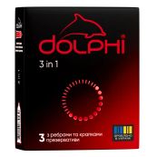 Презервативи Dolphi 3 в 1 №3