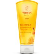 Детский шампунь-гель для волос и тела Weleda календула 200 мл