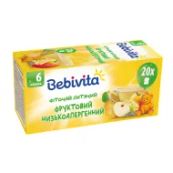 Детский фиточай Bebivita фруктовый низкоаллергенный пакетик 1,5 г №20
