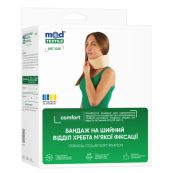 Бандаж на шийний відділ хребта 1001 м'якої фіксації MedTextile розмір L люкс