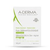 Мыло дерматологическое A-Derma на безмыльной основе с экстрактом овса реальба 100 г