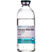 Раствор Рингера раствор для инфузий бутылка стеклянная 200 мл