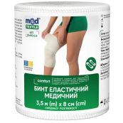 Бинт еластичний медичний Medtextile середньої розтяжності 3,5 м х 8 см