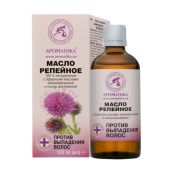 Оляі Ароматика натуральна косметична реп'яхова проти випадіння волосся з олією ялівцю і сосни альпійської 100 мл