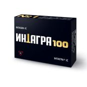 Интагра ІС таблетки покрытые оболочкой 100 мг №1