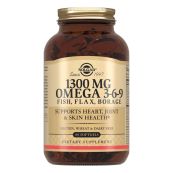 Solgar Омега 3-6-9 комплекс жирных кислот ЭЖК 1300 мг капсулы №60