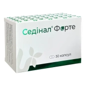 Седінал форте капсули №10