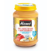 Фруктове пюре Hame яблуко, персик з творогом 190 г