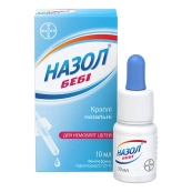 Назол Бебі краплі назальні 0,125 % флакон з піпеткою 10 мл