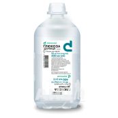 Глюкоза-Дарниця розчин для інфузій 50 мг/мл флакон 400 мл №1