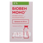 Біовен Моно розчин для інфузій пляшка 25 мл №1