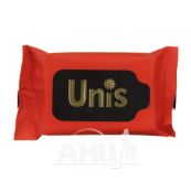 Влажные салфетки Unis антибактериальные красные №15