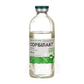 Сорбілакт розчин для інфузій пляшка скляна 200 мл