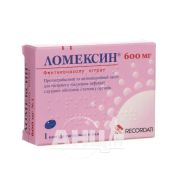 Ломексин капсули вагінальні м'які 600 мг блістер №1