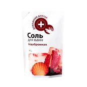 Сіль для ванн Домашній Доктор дой-пак йодобромна 500 г