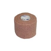 Бинт аутоадгезійний еластичний coban 5 см х 4,6 м тілесний