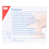 Пластир хірургічний Medipore 10 см х 10 м з лайнером