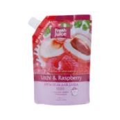 Крем-гель для душа Fresh Juice Litchi & Raspberry 200 мл