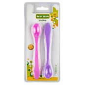 Ложка для годування Baby Team 6101 від 4 місяців 2 штуки