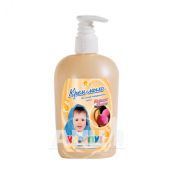 Крем-мило Карапуз персик+банан 400 мл