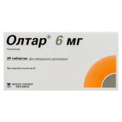 Олтар 6 мг таблетки 6 мг блистер №30