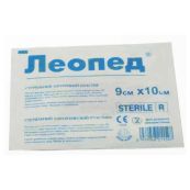 Пластырь медицинский leopad 9 см х 10 см стерильный прозрачный №1