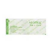 Пластир медичний leopad 9 см х 25 см стерильний прозорий №1