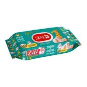 Серветки вологі Lili з алое №120