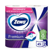 Паперовий рушник Zewa premium білі №2