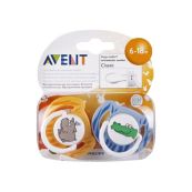 Пустышка силиконовая Avent scf172/22 6-18 месяцев животный мир №2