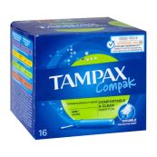 Тампони гігієнічні Tampax compak super №16