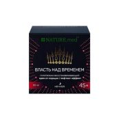 Крем нічний Nature.med Anti Age Влада над часом Timelessness 45+ поживно-відновлюючий від зморшок з ліфтинг-ефектом 50 мл