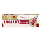 Зубная паста Lacalut aktiv 75 мл + бальзам для губ 4,8 г