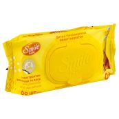 Серветки вологі для дітей від 1 року Smile magic fresh алое + ромашка №60