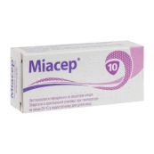 Миасер таблетки покрытые пленочной оболочкой 10 мг блистер №20