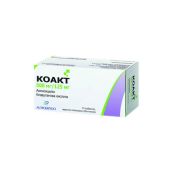 Коакт таблетки 500 мг + 125 мг №15