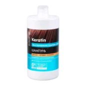 Шампунь Dr.Sante Keratin для тьмяного та ламкого волосся 1000 мл