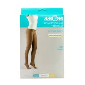 Колготи компресійні жіночі 2 клас компресії бежеві розмір 4