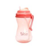 Поїлка-непроливайка Lindo li 727 з силіконовою трубочкою 375 мл