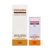 Набір Сульсена шампунь-пілінг + паста 1%