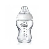 Бутылочка для кормления стеклянная Tommee Tippee 42243877 250 мл