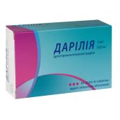 Дарилия таблетки покрытые пленочной оболочкой 3МГ / 0,02МГ №84