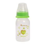 Бутылочка для кормления с силиконовой соской Курносики 7001 125 мл