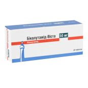 Бікалутамід-Віста таблетки вкриті плівковою оболонкою 50 мг блістер №30