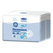 Пеленки гигиенические Белоснежка 90 см ? 60 см компактные №30