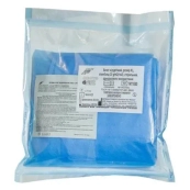 Халат медицинский стерильный хирургический на завязках XL